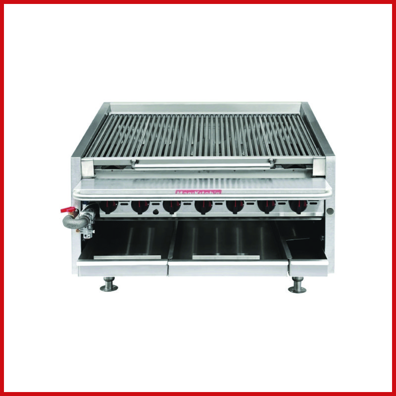 MagiKitch'n CM-RMB-636 - Seven Burner Gas Chargrill